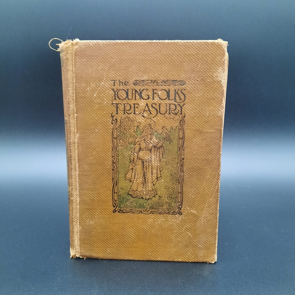 The Young Folks Treasury Volume II Myths & Legendary Heroes 1910s Hardcover Book